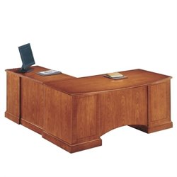 Allura Office Belmont Right Executive L-Shaped Desk by Allura Office