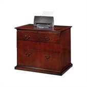 DMi Del Mar 2 Drawer Lateral Wood File in Sedona Cherry