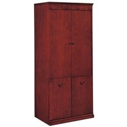 Allura Office Del Mar Media Cabinet in Sedona Cherry by Allura Office