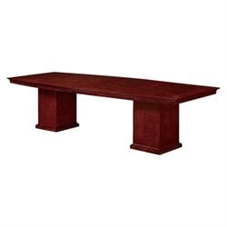 DMi Del Mar 10' Boat Shaped Conference Table in Cherry