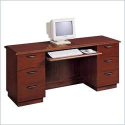 Allura Office Eclipse Executive Wood Kneehole Credenza by Allura Office