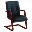 Allura Office Eclipse Executive Leather Guest Chair by Allura Office