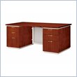 ADD TO YOUR SET: DMi Pimlico Veneer 66 in. Executive Desk (Assembled)