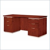 DMi Pimlico Veneer 66 in. Wood Kneehole Credenza (Assembled)