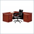 ADD TO YOUR SET: DMi Pimlico Veneer Executive Right L-Shaped Desk (Assembled)