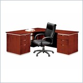 DMi Pimlico Veneer Executive Right L-Shaped Desk (Assembled)