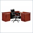 ADD TO YOUR SET: DMi Pimlico Veneer Executive Left L-Shaped Desk (Assembled)