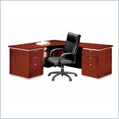 DMi Pimlico Veneer Executive 66 in. Right L-Shaped Desk (Assembled)