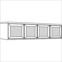 DMi Pimlico Veneer Wall Mountable Hutch