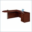 ADD TO YOUR SET: DMi Summit Executive Right Peninsula L-Shaped Desk (Partially Assembled)