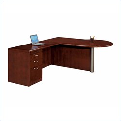 DMi Summit Executive Left Peninsula L-Shaped Desk (Partially Assembled)