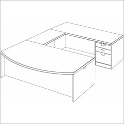 DMi Summit Executive Desks Reeded Edge Furniture Office Desks Executive Desks DMi 211478 164202