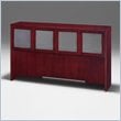 ADD TO YOUR SET: DMi Summit 72 in. Hutch with Frosted Glass Door Panels