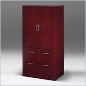 DMi Summit 2 Drawer Lateral Wood File Storage Unit in Cherry 