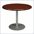 ADD TO YOUR SET: DMi Summit 3.5' Round Conference Table with Column Base in Cherry