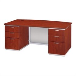 Allura Office Pimlico Laminate Executive 66" Desk (Flat Pack)