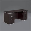 ADD TO YOUR SET: DMi Pimlico Laminate 66 in. Wood Kneehole Credenza (Assembled)