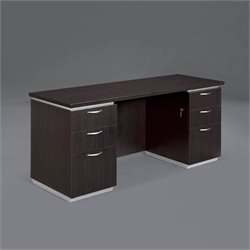 DMi Pimlico 66 in. Wood Kneehole Credenza (Flat Pack)