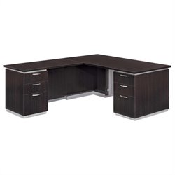 DMi Pimlico Laminate Executive 72 in. Left L-Shaped Desk (Flat Pack)
