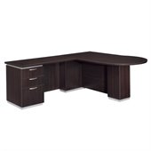 DMi Pimlico Left Peninsula L-Shape Wood Desk (Flat Pack)