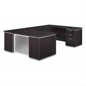 DMi Pimlico Laminate Executive Right U-Shaped Desk (Assembled)