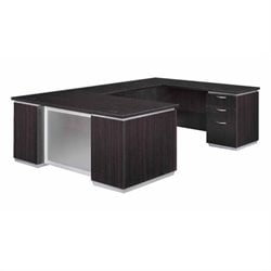 DMi Pimlico Laminate Executive Right U-Shaped Desk (Flat Pack)
