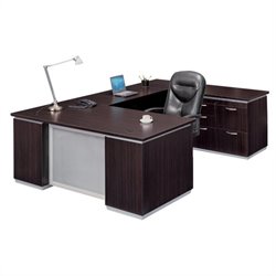 DMi Pimlico Right Personal File U-Shape Wood Desk