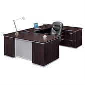 DMi Pimlico Right Personal File U-Shape Wood Desk (Flat Pack)