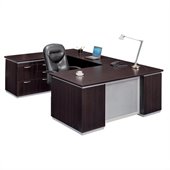 DMi Pimlico U-Shape Left Wood Computer Desk Set (Flat Pack)