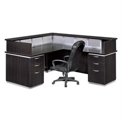 DMi Pimlico Laminate Right Reception Desk
