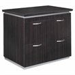 ADD TO YOUR SET: DMi Pimlico Laminate 2 Drawer Lateral Wood File in Mocha Finish