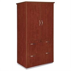Allura Office Pimlico Laminate 2 Drawer Wood Lateral File Storage Cabinet by Allura Office