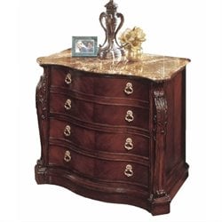 DMi Balmoor 2 Drawer Lateral Wood File in Bordeaux Cherry-Wood Top