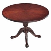 DMi Balmoor 3.5' Round Conference Table with X-Shaped Base in Cherry