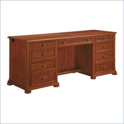 Allura Office Camden Wood Credenza in Ginger Cherry by Allura Office