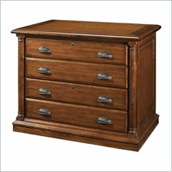 DMi Estes Park 2 Drawer Lateral Wood File in Chestnut Oak Furniture Office Filing Cabinets DMi 213421