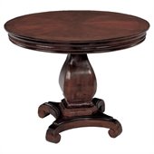 DMi Rue de Lyon 3.5' Round Conference Table in Chocolate