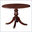 ADD TO YOUR SET: DMi Wellington 3.5' Round Conference Table with X-Shaped Base in Cherry