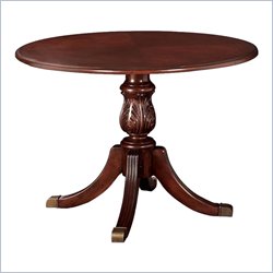 DMi Wellington 3.5' Round Conference Table with X-Shaped Base in Cherry