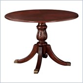 DMi Wellington 3.5' Round Conference Table with X-Shaped Base in Cherry