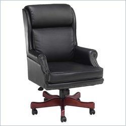 DMi Seating Executive Traditional Office Chair with Nail Trim