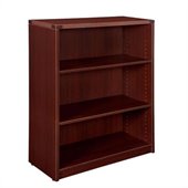 DMi Fairplex 42 3-Shelf Open Bookcase in Mahogany