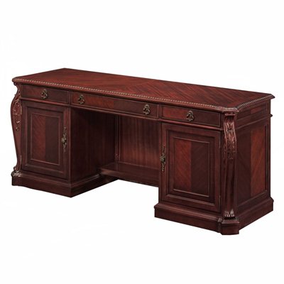 DMi Balmoor Executive Wood Credenza in Bordeaux Cherry