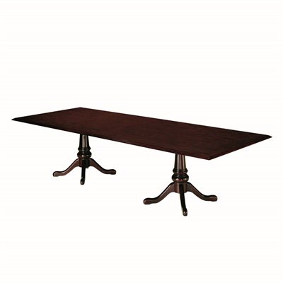 DMi Governors Rectangular 10' Conference Table in Mahogany