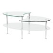 ADD TO YOUR SET: Walker Edison 38 in. Mariner Oval Coffee Table