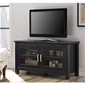 Walker Edison 44 Columbus Black TV Stand
