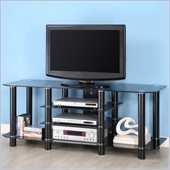 Walker Edison Dynasty 60 Black TV Stand