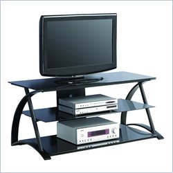 Walker Edison 48 Inch Armada TV Stand in Black