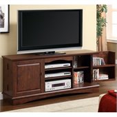 Walker Edison 60 Inch Media Storage Wood TV Console in Brown