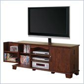 Walker Edison 60 in. Wood TV Console with Mount in Traditional Brown